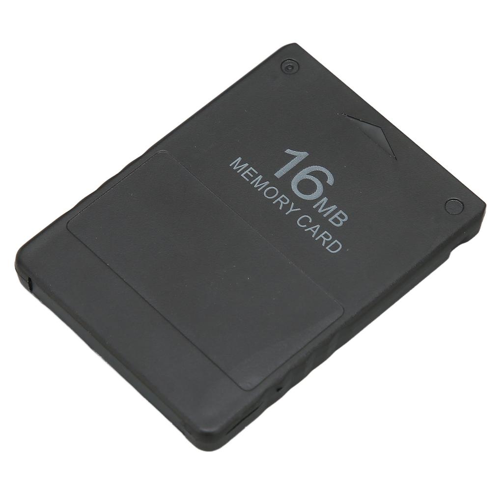 16MB Game Memory Card Plug and Play FMCB1.966 High Speed Game Memory Card for PS2Black