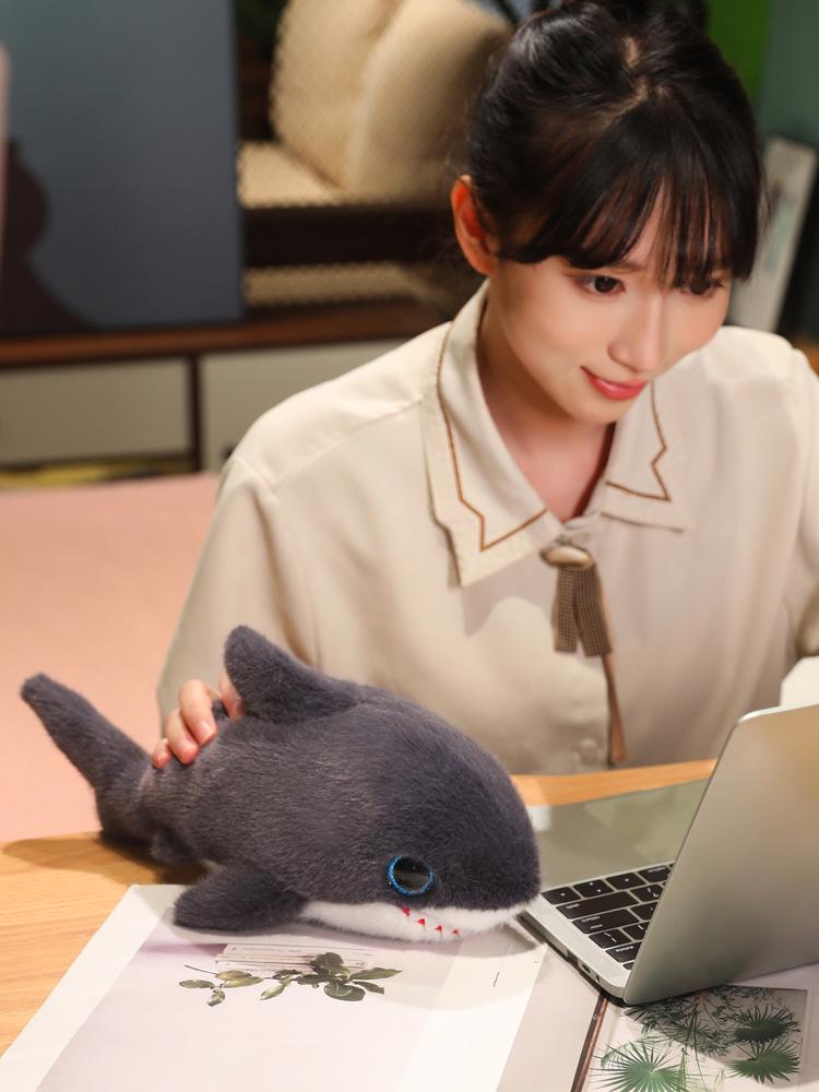Marine Animal Plush Toys: Crab, Shark, Clownfish, Octopus - Aquarium Souvenirs & Claw Machine Prizes