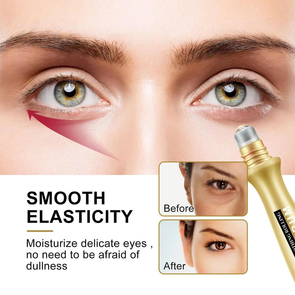 Eye Roller Essence To Fade Fine Wrinkles Around the Eyes and Tighten the Dark Circles Around the Eyes Essence