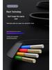 6A Retractable Multi-Device Super Fast Charging Cable with Three Connectors - Customizable Logo Option