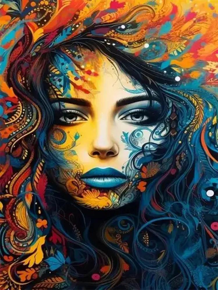 5D DIY Diamond Embroidery Women's Animal Set Pattern Painting Full Round Square Animal Mosaic Women's Home Decoration Gift