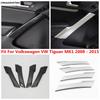 Inner Door Armrest Handle Panel Strip Decoration Cover Trim Matte Accessories Interior For Volkswagen VW Tiguan MK1 2008 - 2015