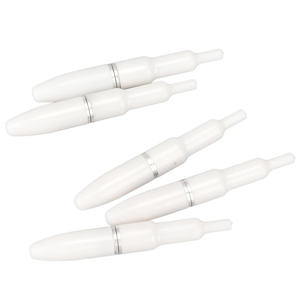 5pcs Electronic Luminous Glowing Stick Eye Catching LED Night Lighted Fishing Bobbers for Freshwater Seawater