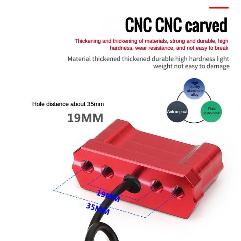 Lampă decorativă universală cu 3 LED-uri pentru iluminarea plăcuței de înmatriculare pentru motociclete pentru Honda Kawasaki Yamaha Suzuki Little Monkey, rezistentă la apă