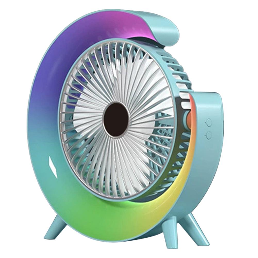 USB Rechargeable Mini Fan Featuring Adjustable Tilt and Silent Operation Perfect for Desktops and Outdoor Activities