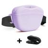 Silicone Dog Training Waist Bag: Portable Outdoor Crossbody Pet Treat Holder
