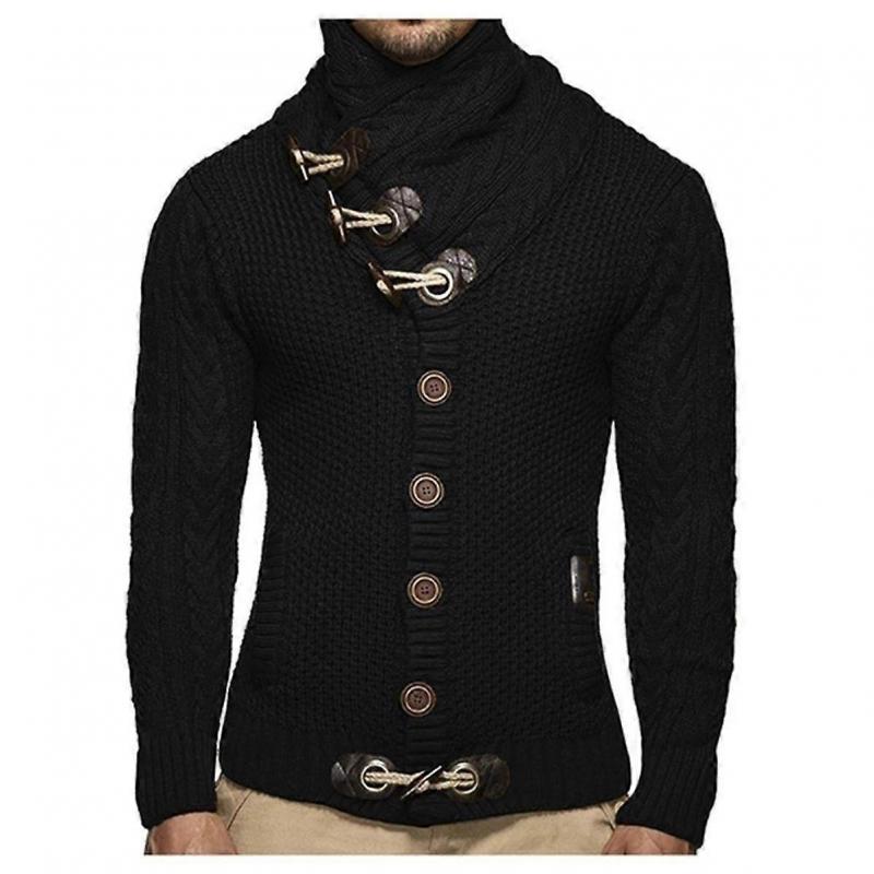 Sweter Płaszcz Jesień Zima Swetry Rozpinane Płaszcze Męskie