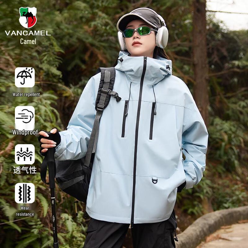 VANCAMEL Herren Herbst/Winter Wasserdichte Isolierte Jacke