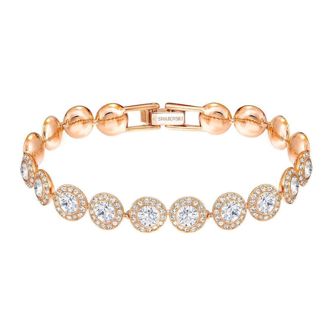 Swarovski Angelic Collection Star Charm Rose Gold Bracelet Women bracelet 5240513 Box (Random Color)