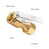 Air Chuck Normally Open Lock On Tire Chuck with Clip for Inflator Gauge