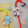 1Set Cartoon Cute Little Elephant Electric Shower, 360°Jet Water Wash Head, Baby Bath Sprayer, Bathroom Fun Water Play Toy