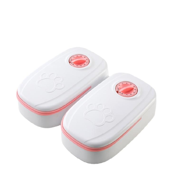 Electronic Pet Feeder Portion Control 48 Hour Timer, Dry/Wet Food Dispenser
