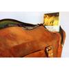 Men's Duffel New Vintage Luggage Brown Bag Leather Goat Gym Travel Genuine