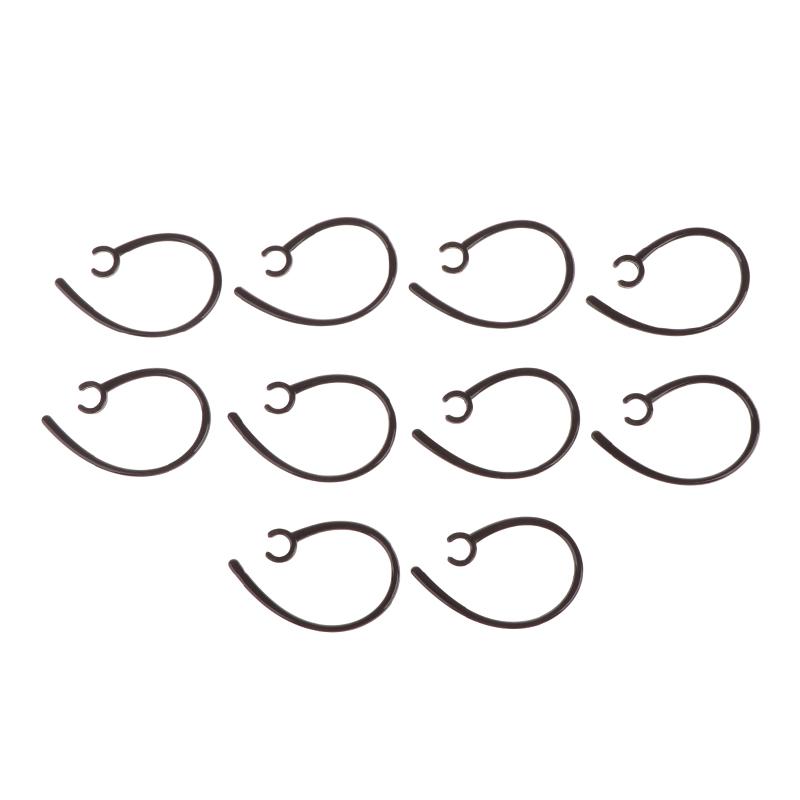 10Pcs Universal Bluetooth Headset Earhooks 6Mm Hanger Accessories Hook Loop Universal Caps Ear Ear Ear Clip Hooks