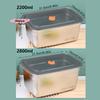316 Stainless Steel Leak-proof Bento Box Sealed Camping Lunch Box Fresh-Keeping Fruit Container for Household Refrigerators