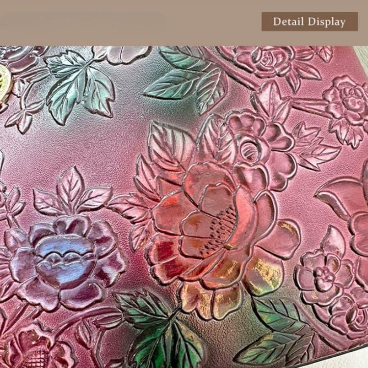 Women's hand-painted tote bag shoulder crossbody bag