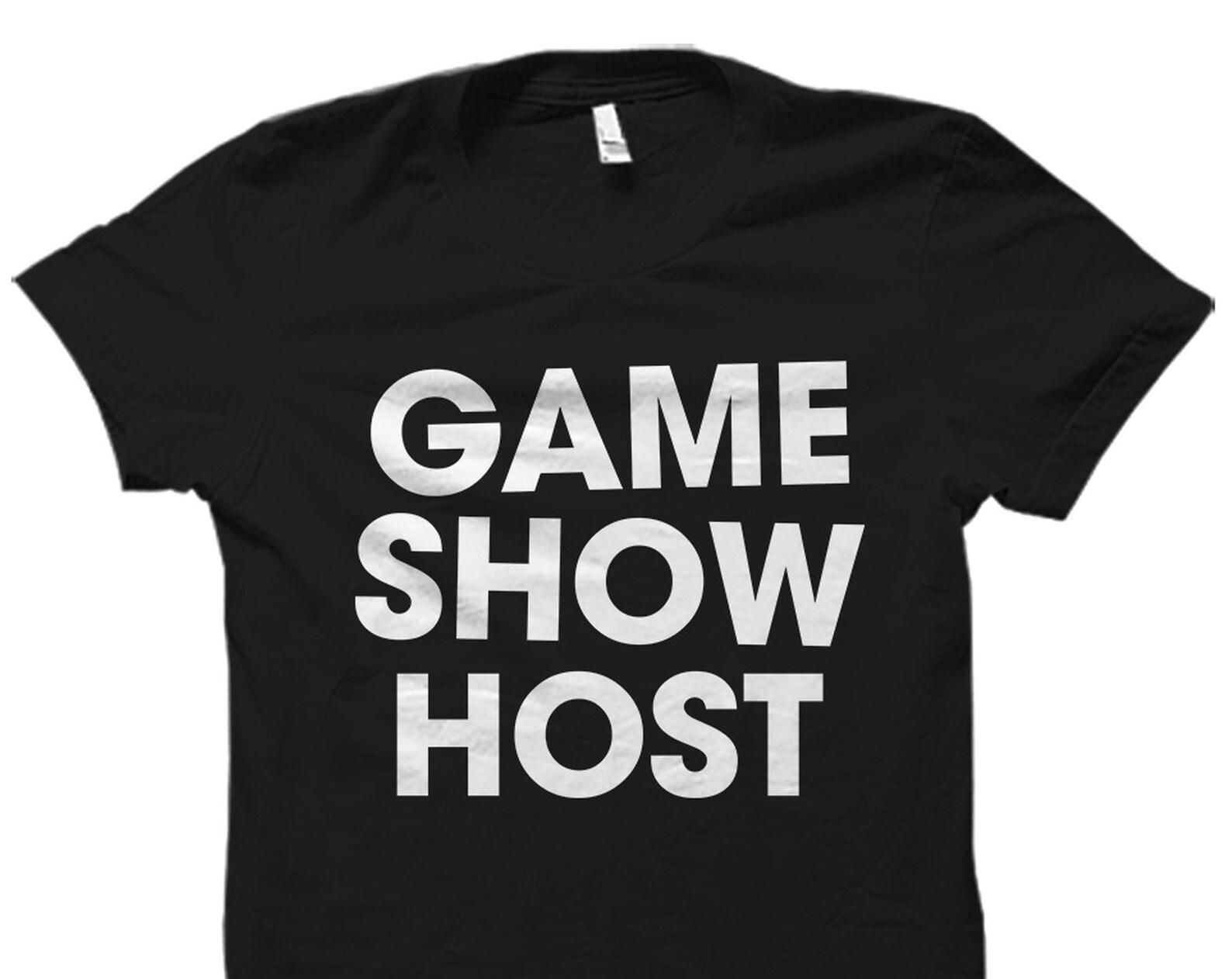 Game Show Host Shirt. Game Show Gift. Game Show Shirt. Game Show Lover Gift. Game Show Host Costume. Game Show Buzzer Shirt #OS2535 3XL