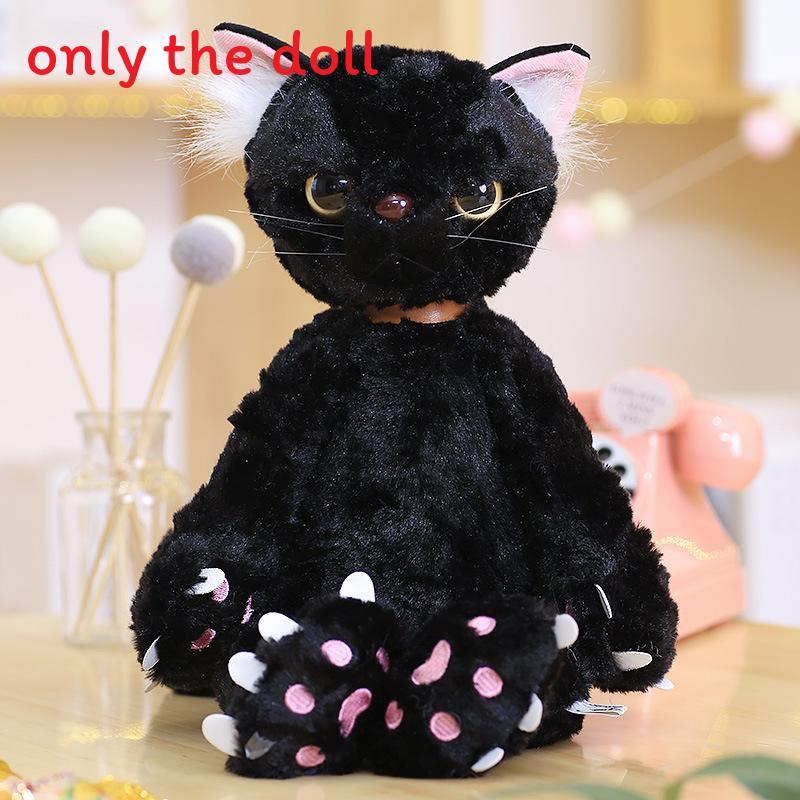 Plush Cat Animal Toy With Pp Cotton Filling For Kids And Girls Gift