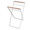 Iron Trash Bag Holder Outdoor Leaf Bag Stand Foldable Trash Stand Holder for Camping