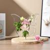 1/2 Stück Schmetterlinge Vase Acryl Auslaufsicher Bruchsicher Basisdesign Vase Transparent Bücherregal Blumenvase Blumengesteck