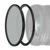 49mm HD EVO CPL Filter Evo Zirkularer PL Kompatibel mit Magnetisch und Reflexion Sehr Dünn und EPL49 H&Y Kit, Filter, Einschraubobjektive, Einstellung, 99,9%