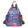 Schoolbag1011 New Northeast Big Flower Backpack Printed Large Capacity Fashion Guochao Cloth Leisure Travel Backpack Bag Ladies