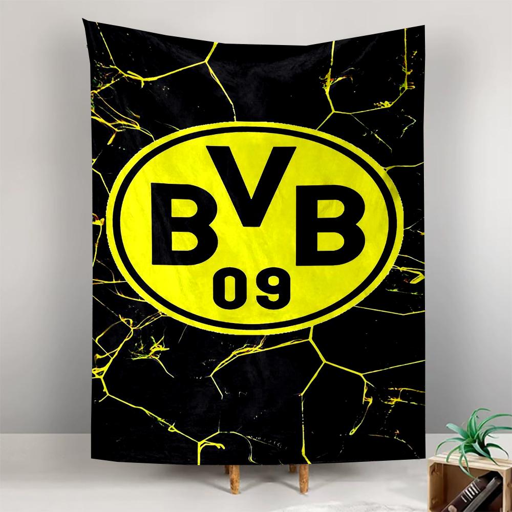 Borussia Dortmund BVB 09 Logo Patterned tapestry for bedroom and living room home decor