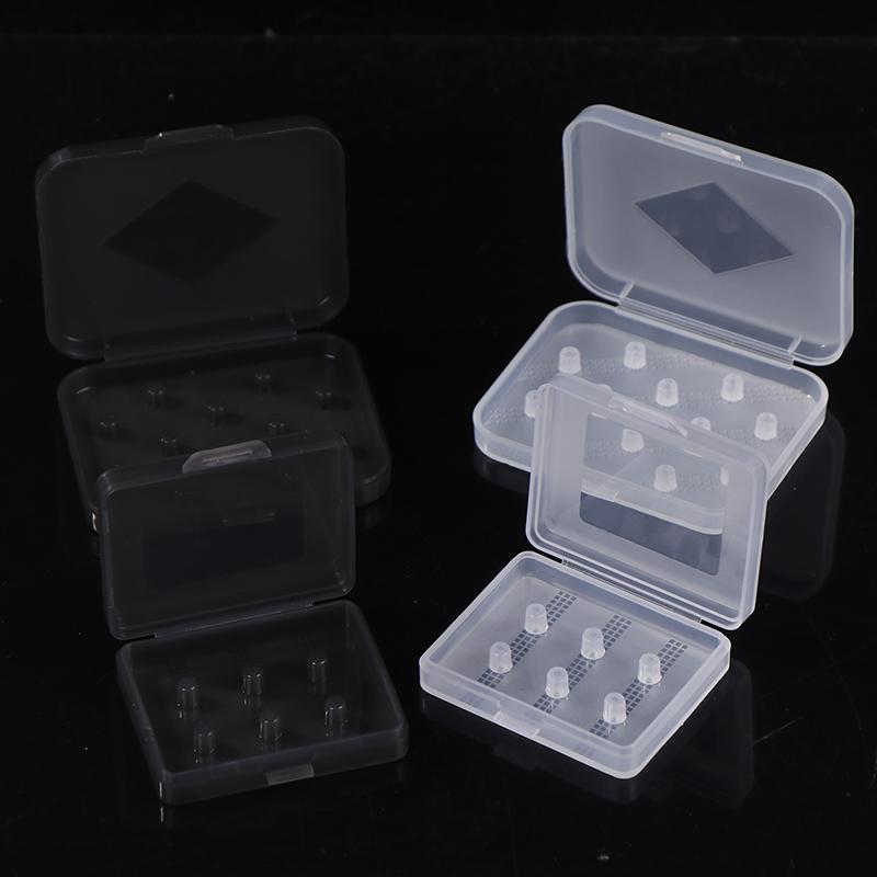 Eartips Plastic Box Earplugs Packing Box Earphone Tips Memory Foam Case Earphone Accessories Organizer Box Storage Bag