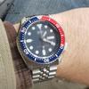 20MM 22MM Para SEIKO SKX007/009 SKX173/175 reloj plateado para hombre pulsera de reloj de acero inoxidable Hebilla plegable para reloj Correa + Herramienta