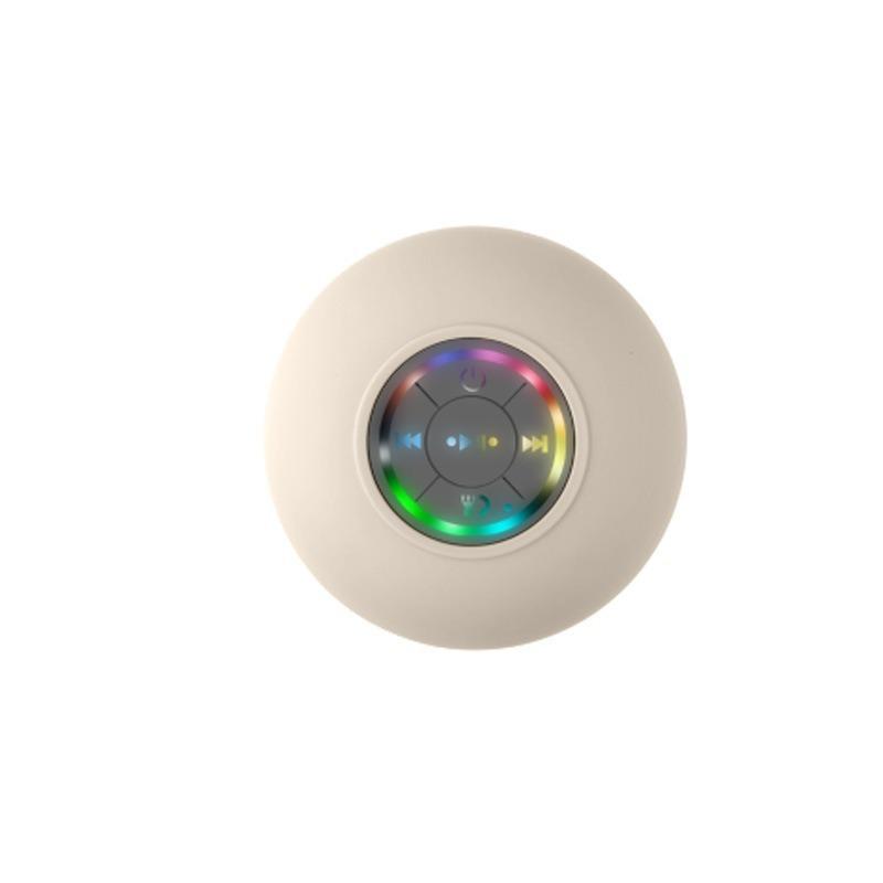 Altoparlante Bluetooth Mini Altoparlante da Doccia Subwoofer Impermeabile Vivavoce con Ventosa Microfono per Bagno Piscina Spiaggia Auto Telefono
