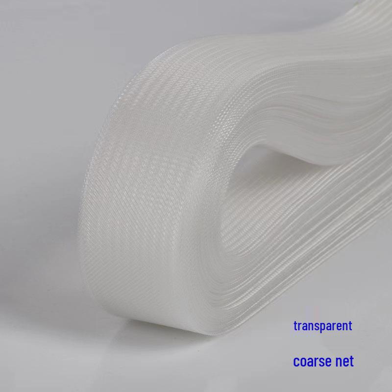 Clear Elastic Fishbone Net Dance Costume Skirt Hem Lining for Wedding Dress Accessories