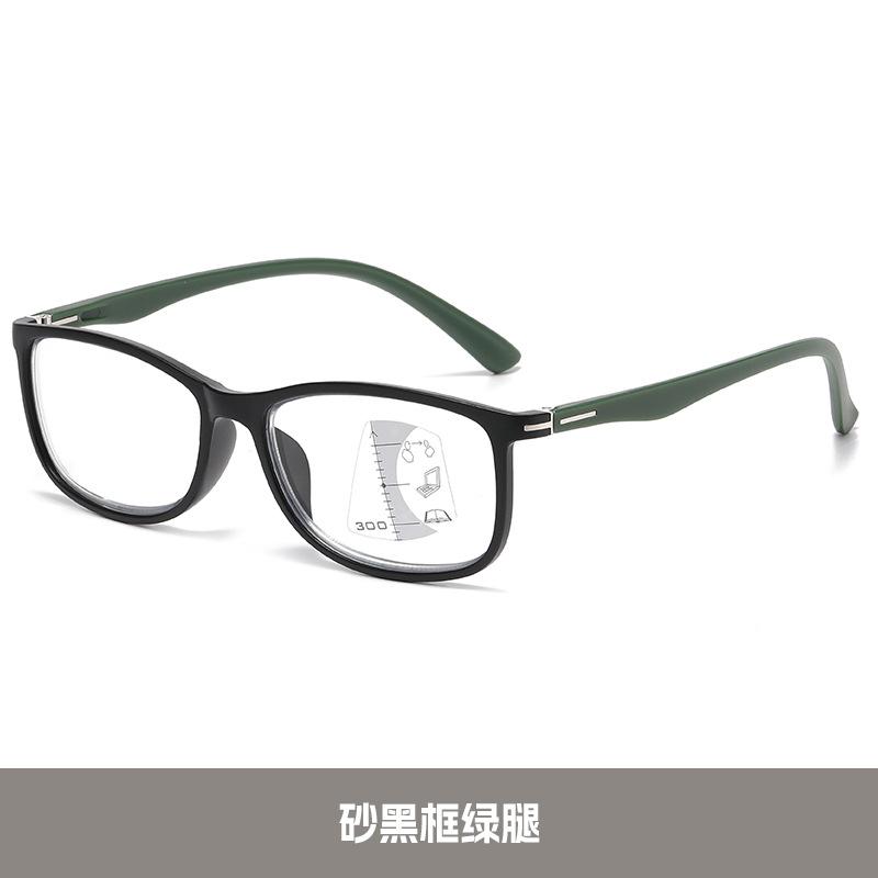 Sensitive Discoloration Asymptotic Multi-Focus Reading Glasses Anti-Blue Light Far And Near Dual-Purpose High Definition Flat Glasses Reading Glasses