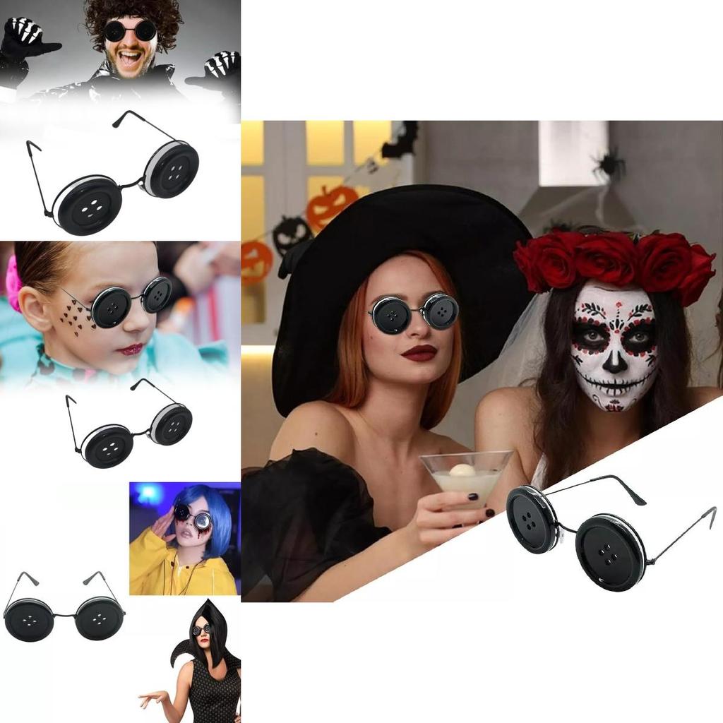 Snygga Anzwtloyy Knäppglasögon För Halloweenkostymer Perfekta För Spöklika Mamma-outfits