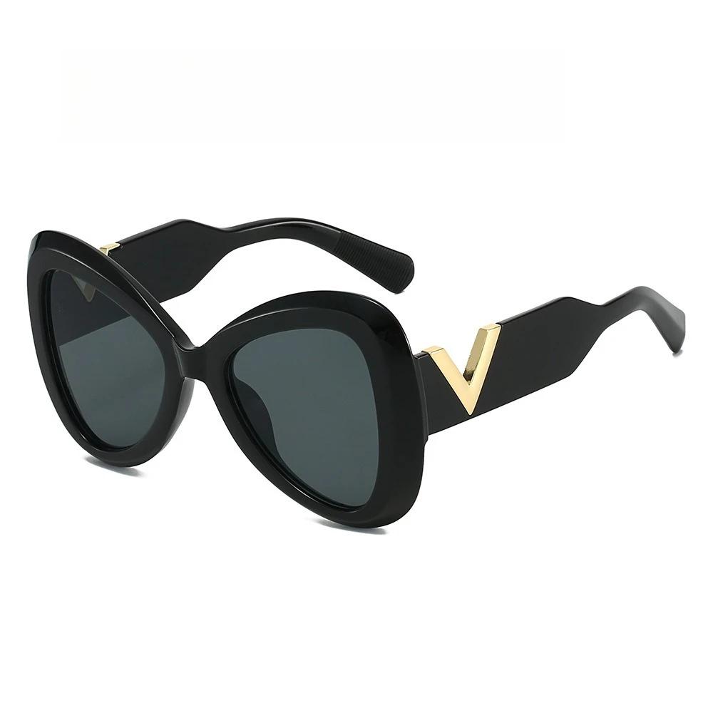 Neutral Fashion New Personalized Cat Eye Sunglasses Fashion Senior Sense UV400 Glasses Retro Cat Eye Sunglasses
