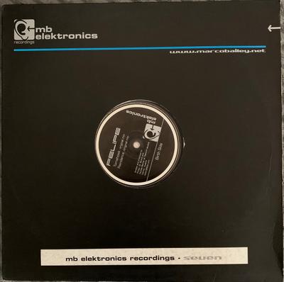 Płyta 12-calowa FELIPE - Tomahowk ,BELEK007 MB Elektronics 2002 Belgia Dance & Electronica Używana