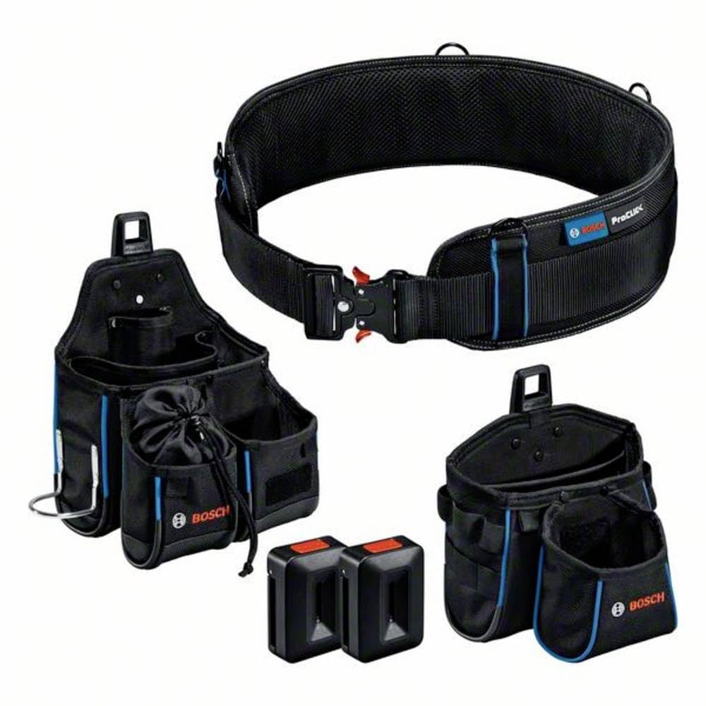 Bosch Professional Work Belt 93 and Pouch BELT93KIT Set,