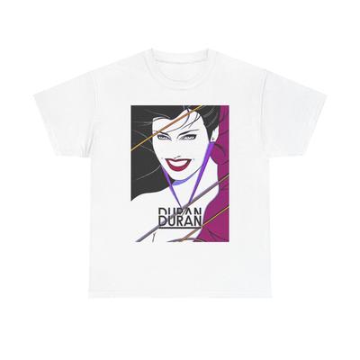Duran Duran Koszulka Vintage Rock Klasyczny Retro Lata 90. Unisex Ciężka Bawełniana Koszulka
