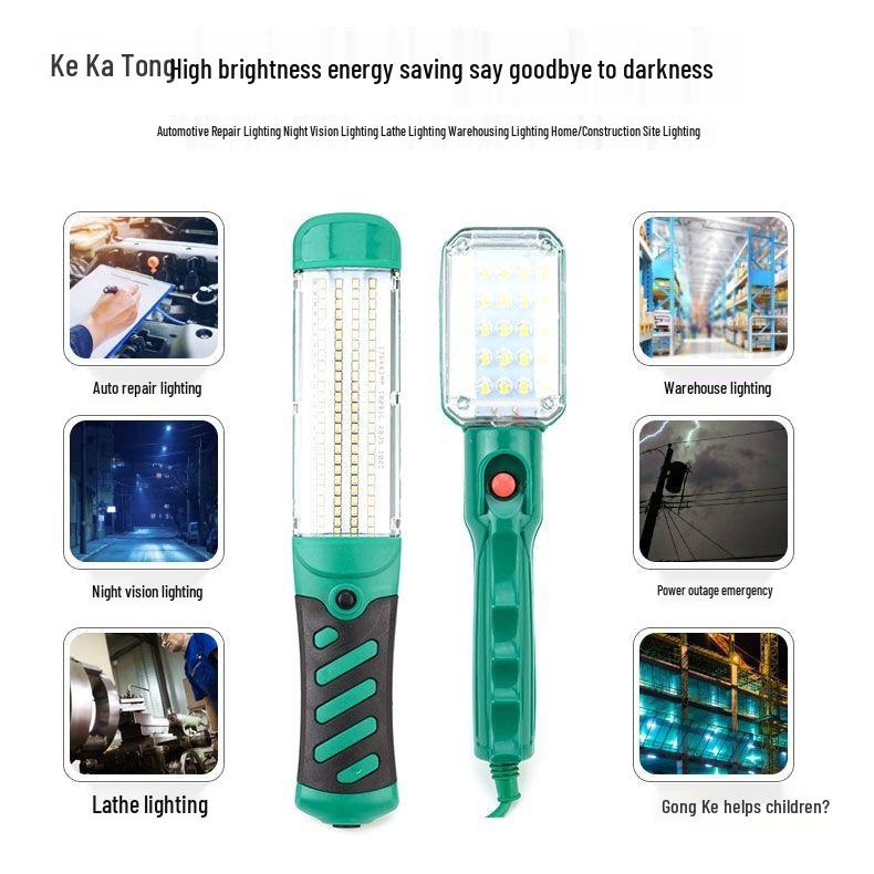 Handheld Putty Detection & Polishing Light for Construction Sites