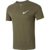 Loose Fit Brand Logo Quick Dry Breathable Printed Round Neck Pullover Short Sleeve T-Shirt Men Tops Green FQ3867222