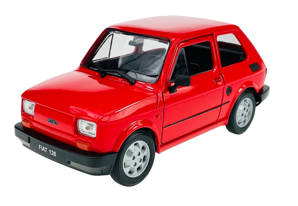 WELLY FIAT 126p RED 1:21 24066