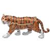 FJ FENGZHIJIE Trinket Box with Hinged Tiger Figurine | Golden Crystal Enamel Wildlife Home Decor | Gift for Tiger Lovers and Wildlife Enthusiasts