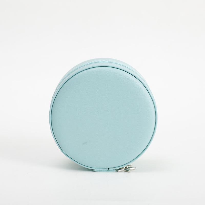 Elegant Jewelry Storage Box – Round Gift Packaging for Earrings, Necklaces, and Studs