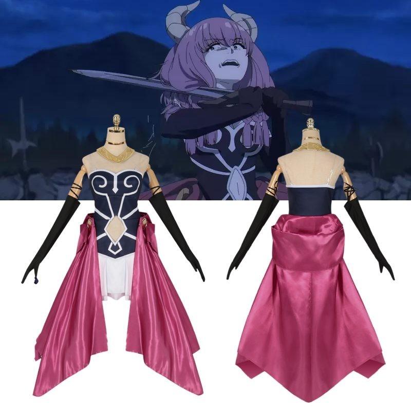 Frieren Journeys Beyond End Theme Anime Character Aura Linie Costume Performing