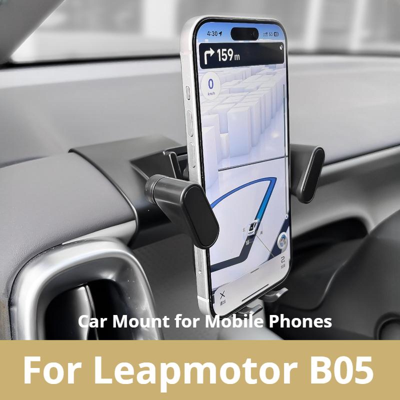 For Leapmotor B05 Lafa 5 2026 Air Vent Car Phone Holder Navigation Bracket Automobile Interior Accessories