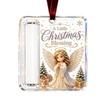 Reusable Christmas Tree Decor Cash Gift Ornament, Clear Acrylic Money Holder, Holiday Xmas Unique Stocking Stuffer for Hanging Decoration, Funny Ways