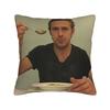 ryan gosling eats his cereal Pillow Cover  Comfy Cushion Cover Novelty Pillow Case For Wedding Party Home Decor