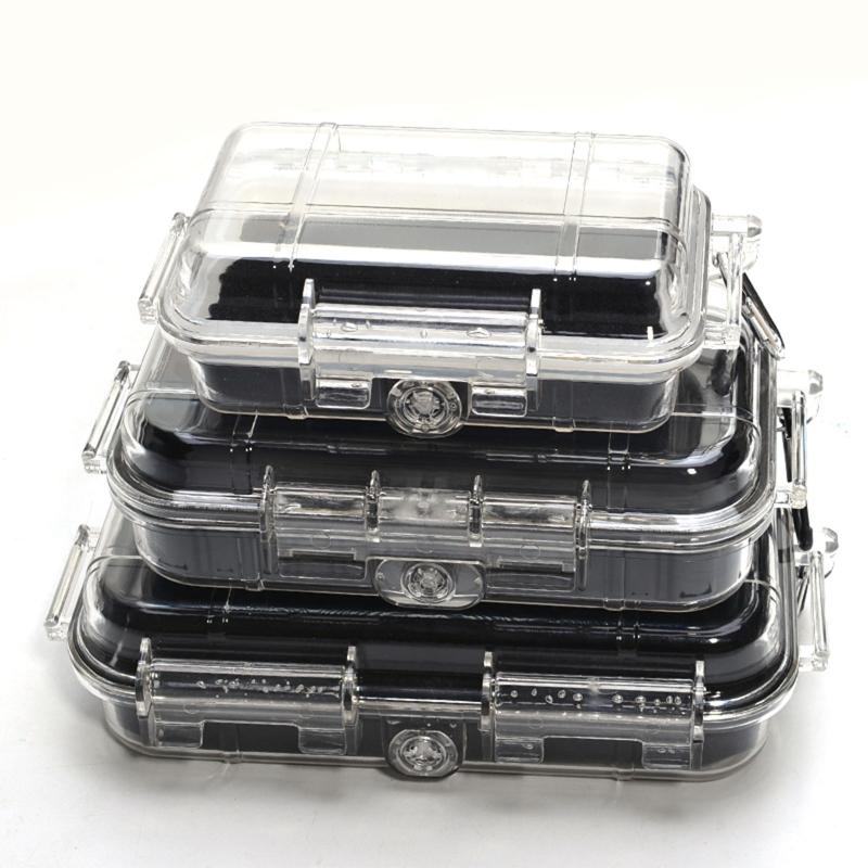 Portable Travel for Case Outdoor Sports Survival Storage for Case Waterproof Sealed Box Safety for Case Dustproof & Pres