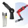 Paint Roller Extension Telescopic Pole Articulated Joint