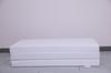 Gymnastic Mattress Satellite Pu 150X100X8 Cm - Three-Piece White