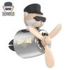 Car Air Freshener Cartoon Automotive Air Outlet Fan Freshener Vent Clips Aroma Diffuser,Car Diffuser,Car Perfume Aromatherapy Ornament Car Accessories